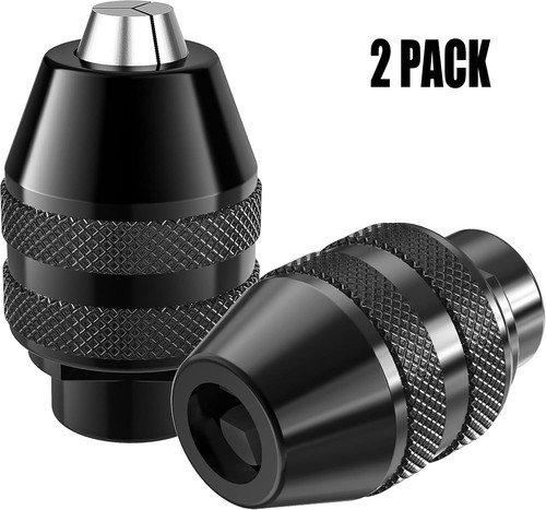 2pcs keyless drill chuck for - keyless,