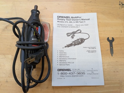 Dremel multipro model 395 - dremel, type